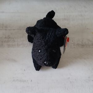 Ty Beanie Baby "Scottie The Dog" Black Beanie Baby Plush